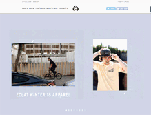 Tablet Screenshot of eclatbmx.com